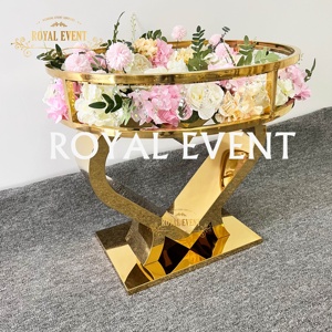 Mesa de Bar de acero inoxidable para bodas y eventos, nuevo estilo de fábrica - Product Image 2