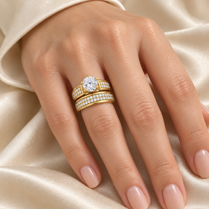 Bague élégante pour femme, bague élégante pour mariage, fiançailles, anniversaire, fête, usage quotidien, occasions spéciales - Product Image 2