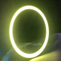 Éclairage de scène, luminaire suspendu LED RGB, anneau DMX, lumière circulaire à pixels pour boîte de nuit, bar DJ