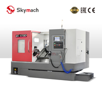 Centro de Torneado CNC de Cama Inclinada de Alto Rendimiento BR570D para las Industrias Automotriz, de Equipos de Construcción y Maquinaria Pesada