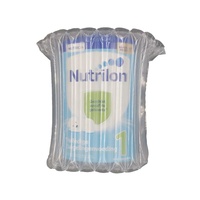 Sac à colonne d'air transparent en HDPE, recyclable, imperméable et protecteur avec rembourrage pour le transport et l'emballage de bouteilles de vin