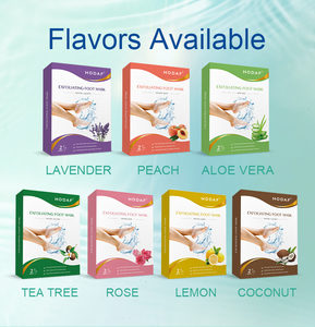 Efero — masque exfoliant pour les pieds, élimine les callosités et les peaux mortes (lavande) - Product Image 3