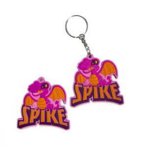 Regalo promozionale con portachiavi personalizzato in gomma morbida in PVC campione gratuito di fabbrica - Product Image 6