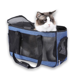 Fashionable Puffy Handbag Portable Pet Carrier Bag for Small Pet Carriers <b>Dog</b> Cat Carrier Bag - Product Image 1