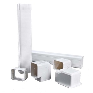 Accessoires pour climatiseur, pièces détachées, couvercles, tuyaux usagés, <span class=keywords><strong>gouttière</strong></span>, ligne de conduits mince, couverture, constructeurs de maisons - Product Image 1