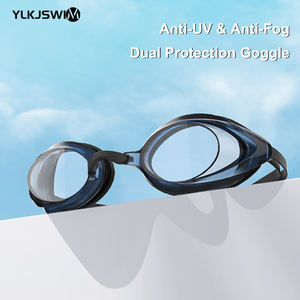 YL1700 Elite Racing Lunettes de natation pour athlètes Joint étanche souple Pont de nez flexible Vision HD Anti-buée Conception rationalisée - Product Image 3