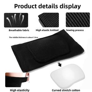 Genouillères épaisses en éponge WRELS pour hommes et femmes, protection pour le volley-ball, le roller, la danse, l'entraînement sportif - Product Image 3