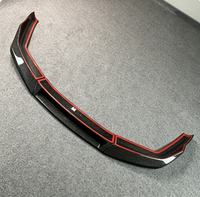 Kit de 3 pièces en fibre de carbone sèche pour séparateur de pare-chocs avant BMW M5 F90 LCI 2020-2023 – Pièces de tuning aérodynamique extérieur