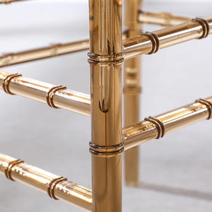 Silla de boda de acrílico transparente con respaldo redondo para salones de banquetes de hotel y capillas de boda, silla de cristal - Product Image 4