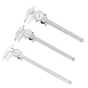 Thước Cặp Quay Số Chính Xác Kim Kép <span class=keywords><strong>4</strong></span> Chiều Dụng Cụ Công Nghiệp Chính Xác Chống Sốc 0.001 ''/0.02 Mm - Product Image 1