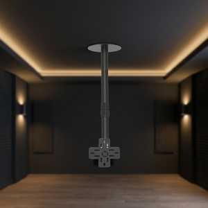 Soporte Universal de Acero para Suelo y Techo, Altura Ajustable, 60 ~ 110cm, Iluminación Fotográfica para Cámara y Ventiladores de Holograma - Product Image 2