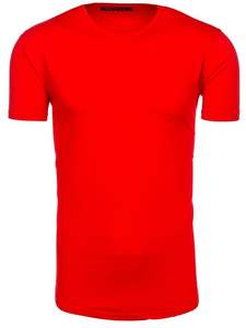 Nouveau Cool à la mode Nice Heavy Fashion en gros couleur rouge à manches courtes orienté vers l'exportation t-shirt pour hommes du Bangladesh de bonne qualité - Product Image 2