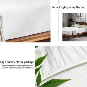 Protège-matelas Queen King par PURE BAMBOO Viscose imperméable dérivée du bambou Couvre-matelas respirant et silencieux Protège - Product Image 4
