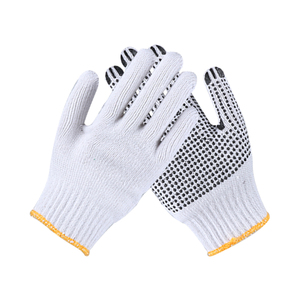Guantes tejidos de poliéster con puntos de PVC <span class=keywords><strong>en</strong></span> <span class=keywords><strong>La</strong></span> Palma - Product Image 4