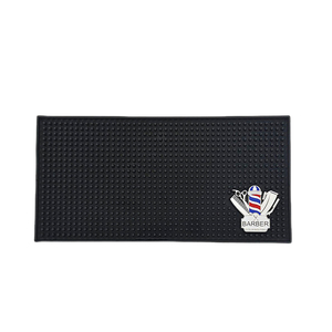 Tapis de bar en silicone écologique classique personnalisé, antidérapant, résistant à la chaleur, imperméable, accessoires de service pour bar/pub - Product Image 5