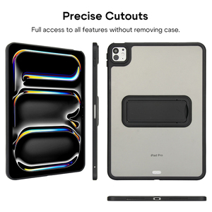 Étui de protection transparent anti-chute Heybingo en TPU pour <span class=keywords><strong>iPad</strong></span> Pro 11 pouces 2024 et 2025 avec airbag aux quatre coins - Product Image 4