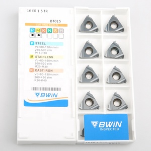 Miếng Cacbua Cắt <span class=keywords><strong>Tr</strong></span>ụ 22ER 22IR 4TR 5TR 6TR 16IR 16ER 1.5TR 2TR 2.5TR 3TR Miếng Chèn Ren Thương Hiệu <span class=keywords><strong>TR</strong></span> 6 Cho Cnc - Product Image 6