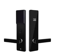 Système de serrure de porte d'hôtel intelligent avec carte RFID, sécurité renforcée, compatible portes en acier inoxydable, bois et aluminium, données de carte mémoire, WiFi direct