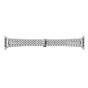 Correa de Reloj de Lujo de Acero Inoxidable de 20 cm con Diseño Transpirable y Cierre de Mariposa para Reloj - Product Image 1