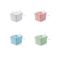 Panier à linge rectangulaire de qualité supérieure, personnalisé, portable, écologique, coloré, en PP, ensemble de paniers à linge, motif romain, rangement pour le linge