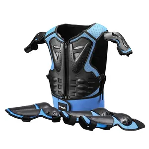 Cơ Thể Áo Giáp Trẻ Em Đầy Đủ Cơ Thể Bảo Vệ Vest Armor Trẻ Em Áo Giáp Phù Hợp Với Xe Máy Áo Giáp Cho Chàng Trai Cô Gái Thanh Niên Với Khuỷu Tay Miếng Đệm Đầu Gối