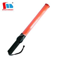 Bâton de signalisation routière OEM à LED rechargeable en PC+ABS, lampe torche à LED, vente chaude