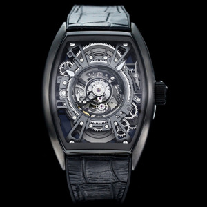 Montre mécanique pour homme, design squelette automatique étanche - Product Image 1