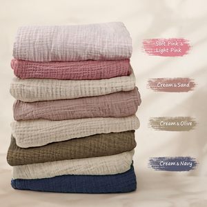 Juego de Sábanas para <span class=keywords><strong>Cuna</strong></span> de Bebé de 2 Piezas, Transpirables, de Hilo de Algodón Teñido, con Funda Extraíble y Lavable, Juego de Ropa de Cama para <span class=keywords><strong>Cuna</strong></span> - Product Image 4
