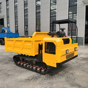 Volquete de orugas de 5 toneladas de alta eficiencia, el más vendido, potente camión volquete de ingeniería para transporte y manipulación de materiales en construcción - Product Image 2