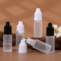 Bouteilles en plastique PP de petite capacité avec bouchon à embout, pour liquides, à extrusion, vente en gros