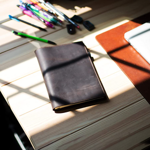 Tùy chỉnh du lịch Tạp Chí bìa da bơm lại Tạp Chí bìa bền máy tính xách tay bìa cho sách - Product Image 6