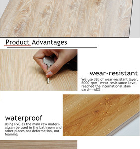 OEM/ODM Service Available for Realistic Wood Grain SPC <strong>Flooring</strong> with Stain-Resistant Surface Premium LVT/SPC <strong>Flooring</strong> - Product Image 5