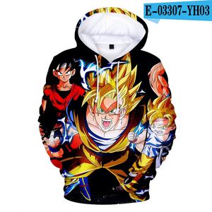 เสื้อฮู้ดมีฮู้ดลายการ์ตูน 95 แบบ สำหรับผู้ชาย ลายดราก้อนบอล ซุนโกคู เวเจต้า เฟรี่เทล ลูซี่ กินทามะ - Product Image 4