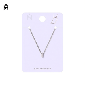 Cavigliera Tobiller con Lettera I in Acciaio Inossidabile, Design Minimalista, Gioielli alla Moda per Donne - Product Image 3