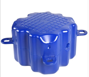 HDPE plástico Ponton barco flotante muelle bloques Modular plataforma marina para puente pasarela muelle Marina mar aplicaciones parachoques - Product Image 1