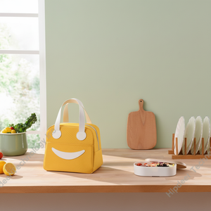 Outdoor Fashion Simple Style Large Capacity <b>Insulated</b> Lunch Bag for Women Men Large Lunch Box <b>Container</b> - Product Image 1