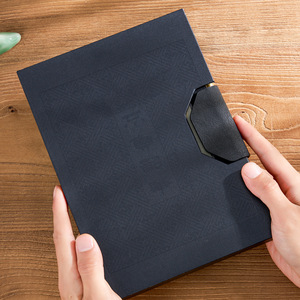 Nuovo Set Regalo di Quaderni in Stile Cinese, Confezione Regalo Aziendale Guofeng A5, Personalizzabile per Inviare ai Clienti Souvenir Aziendali. - Product Image 4