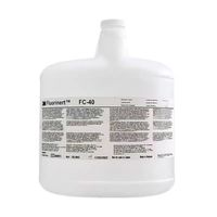 3M FC-40, FC-43 Fluide électronique fluoré, Liquide de refroidissement américain d'origine pour ordinateurs de type split, Liquide de nettoyage pour semi-conducteurs