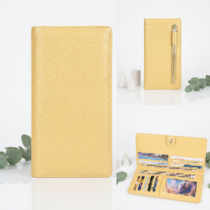 WRIZA Portefeuille de voyage de luxe étanche en cuir véritable unisexe multicolore avec blocage RFID pour passeport – Vente en gros - Product Image 4