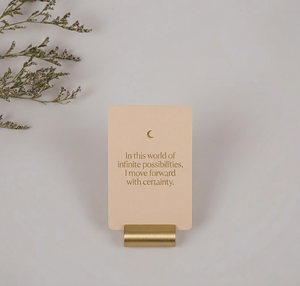 Cartes d'affirmations positives sur le thème <span class=keywords><strong>de</strong></span> l'autosoins, personnalisables en gros, avec support en bois et boîte - Product Image 3