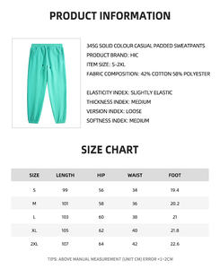 Conjunto de sudaderas con capucha y pantalones de chándal apilados de algodón informal de 2 piezas Unisex de alta calidad Logotipo personalizado 345G Tallas grandes para hombres Sin MOQ - Product Image 4