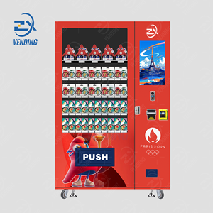 Juegos de verano franceses, empujador en espiral, venta de primavera, personalización Frigia, máquina expendedora de bebidas frías con identificador de edad - Product Image 5