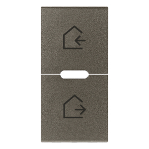 สวิตช์รีโมทคอนโทรลโลหะแบบสองปุ่มครึ่ง 1M ขนาด 4.44x2.3x0.67 ซม. - Product Image 1