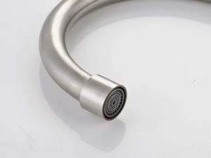 Gran oferta, grifo de fregadero de cocina de acero inoxidable 304 de agua fría de un solo Mango, grifo de agua de níquel cepillado montado en cubierta, embalaje en blíster - Product Image 3