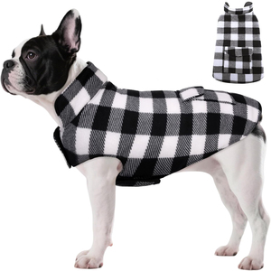 Cappotto per Cani Tanpopo, Giacca Invernale Calda per Animali Domestici, Foderata in Pile, Morbida, Antivento, per Climi Freddi, Abbigliamento Spesso per Cani e Gatti - Product Image 1