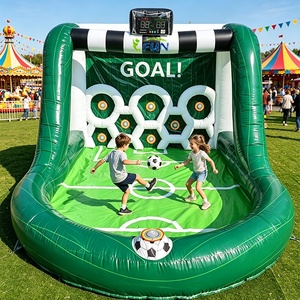 Sistema <span class=keywords><strong>de</strong></span> Juego Interactivo IPS, Fútbol Inflable, Juego <span class=keywords><strong>de</strong></span> Tiro al Blanco IPS, Material <span class=keywords><strong>de</strong></span> PVC para Alquiler en Fiestas - Product Image 1