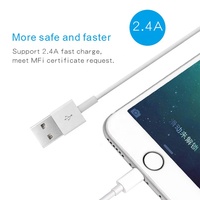 Kabel Charger Asli Bersertifikasi MFi USB ke Light Ning C89 untuk iPhone 14 13/12/11