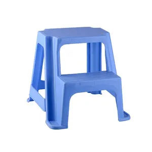 多彩设计家居家具热销塑料两步婴儿楼梯椅子凳子