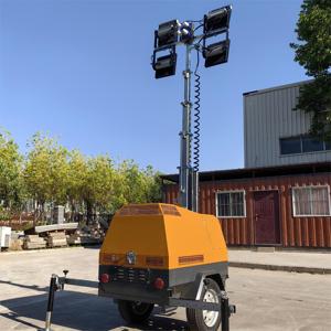 <span class=keywords><strong>Ce</strong></span> chứng nhận ánh sáng di động tháp với Máy phát điện cho khai thác mỏ hoạt động - Product Image 6