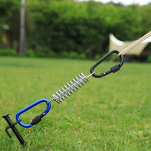 Mousquetons à vis avec barre en aluminium de 7,5 mm de diamètre, 4 pièces, pour randonnée, équipement de camping extérieur, <span class=keywords><strong>crochet</strong></span> EDC - Product Image 3